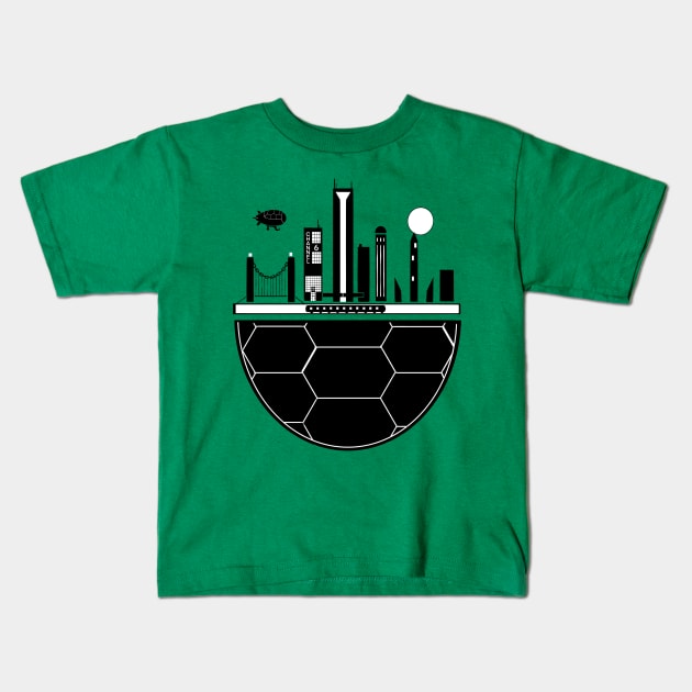 TMNT Skyline Kids T-Shirt by Darkhawk031991